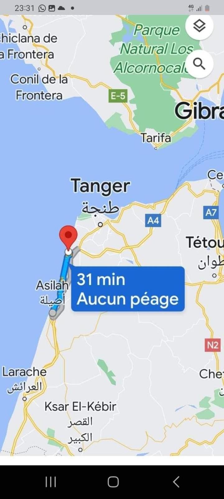 Appartement De Vacances Beralmar Chez Houda Asilah Exterior foto